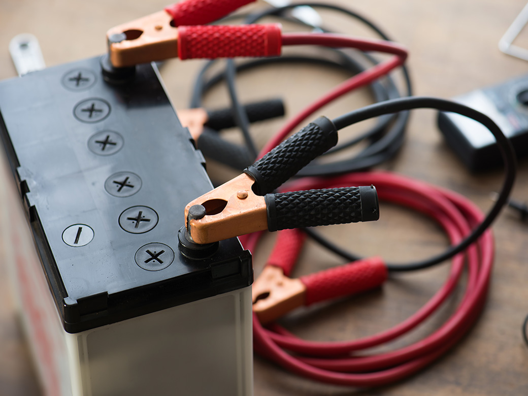 バッテリー電圧チェック