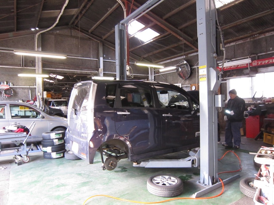 オイル汚れ・油量点検