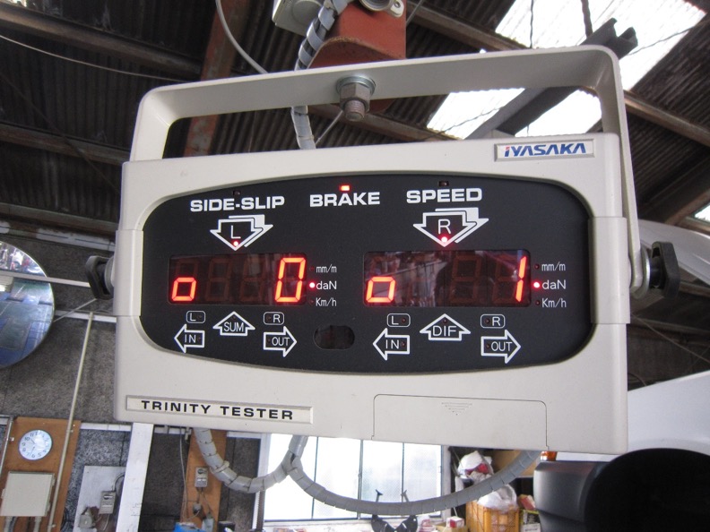 スピード＆ブレーキテスト